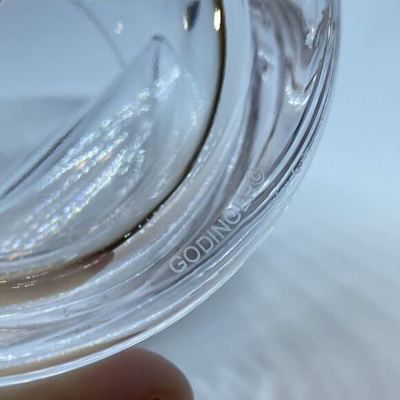 Whiskey Glass And Cigar Rest In One Godinger Double Old Fashioned Replacement - Picture 4 of 4